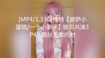 [MP4/1.33G]推特【披萨小蛋糕/一个小栗子】精彩共演3P4P 黑丝无套内射