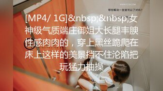 [MP4/ 1G]&nbsp;&nbsp;女神级气质端庄御姐大长腿丰腴性感肉肉的，穿上黑丝跪爬在床上这样的美景挡不住沦陷把玩猛力抽操