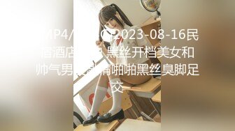 [MP4/1.14G]2023-08-16民宿酒店偷拍 黑丝开档美女和帅气男友激情啪啪黑丝臭脚足交