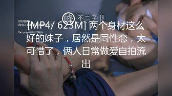 [MP4/ 623M] 两个身材这么好的妹子，居然是同性恋，太可惜了，俩人日常做爱自拍流出