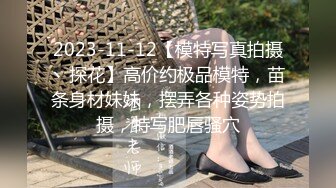 2023-11-12【模特写真拍摄丶探花】高价约极品模特，苗条身材妹妹，摆弄各种姿势拍摄，特写肥唇骚穴